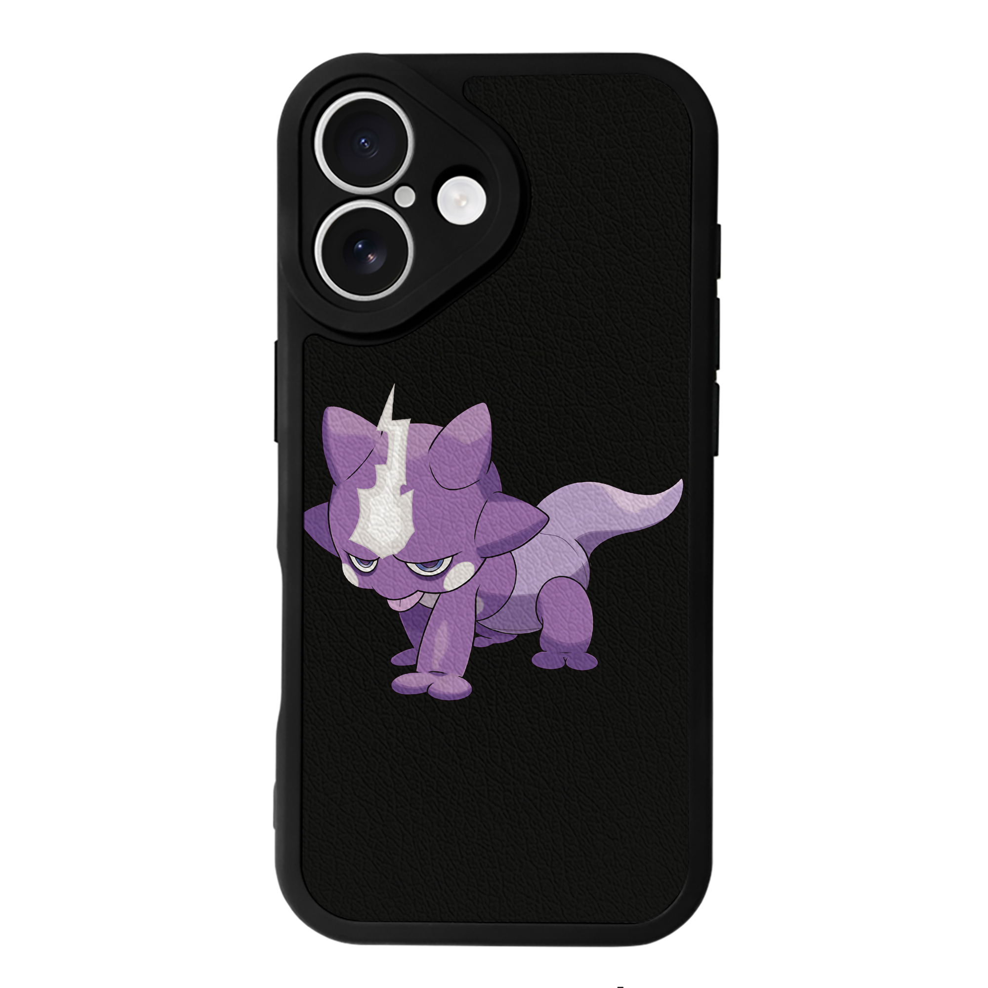 （画像用） ポケットモンスター Pokémon 【iPhone 16シリーズ対応】シリコンスマホケース（レザー調） 材質：シリコン